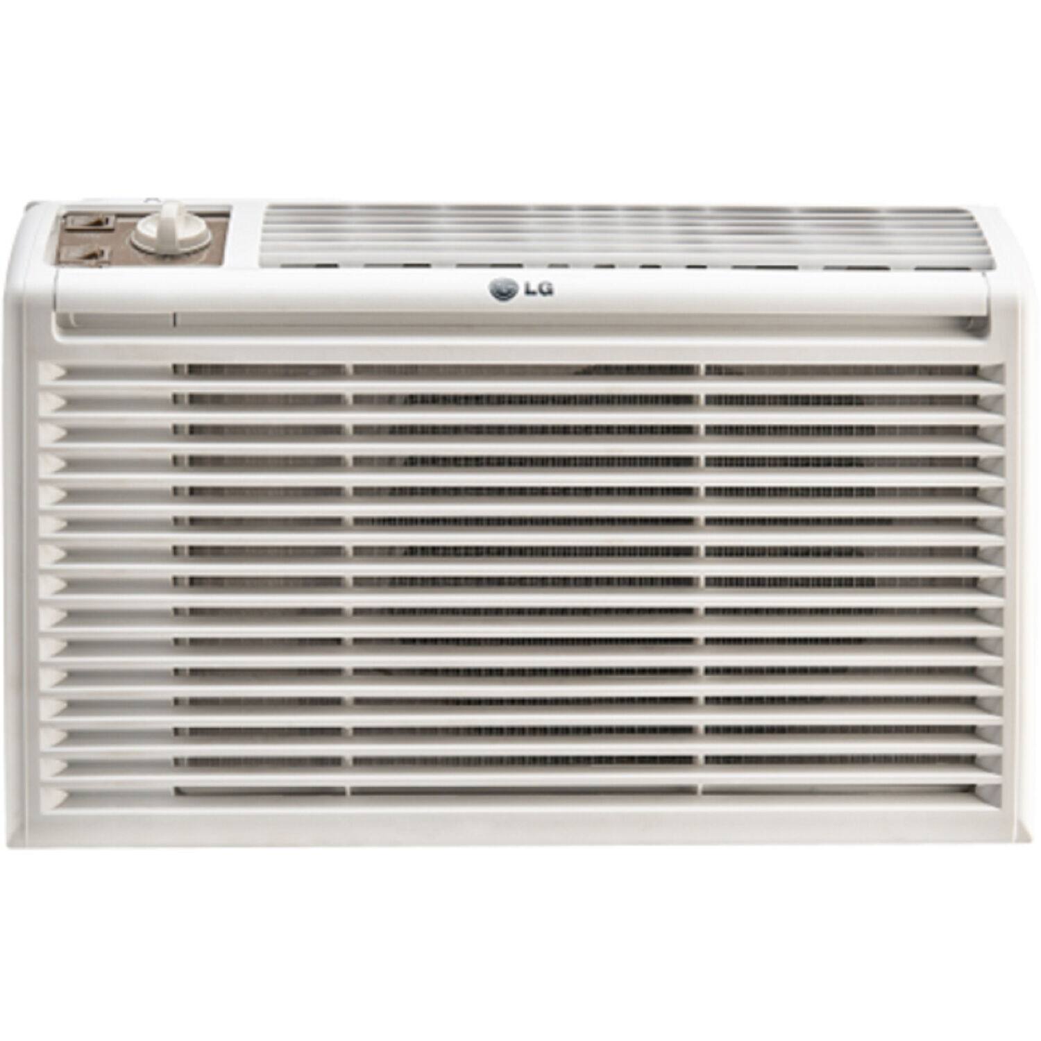 Alt View 13. LG - 150 Sq. Ft. 5,000 BTU Window Air Conditioner - White.