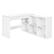 Angle. OSP Home Furnishings - Waverly 47.75" Wide Sit-To-Stand L-Desk - White.