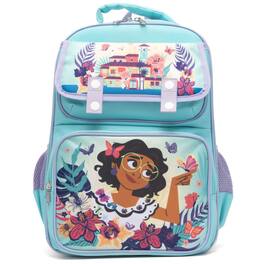 UPD - Disney Encanto 15.5" Polyester Blue Large Backpack with 2 Front Pockets - Multicolored