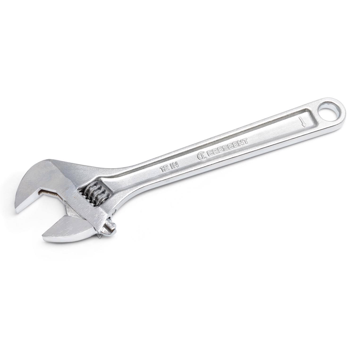 Front. Crescent - Crescent Metric and SAE Adjustable Wrench 12 in. L 1 pc.