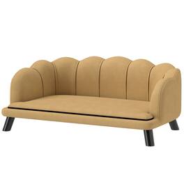 Pawhut - Design Pet Sofa for Medium and Large Sized Dogs - Coffee