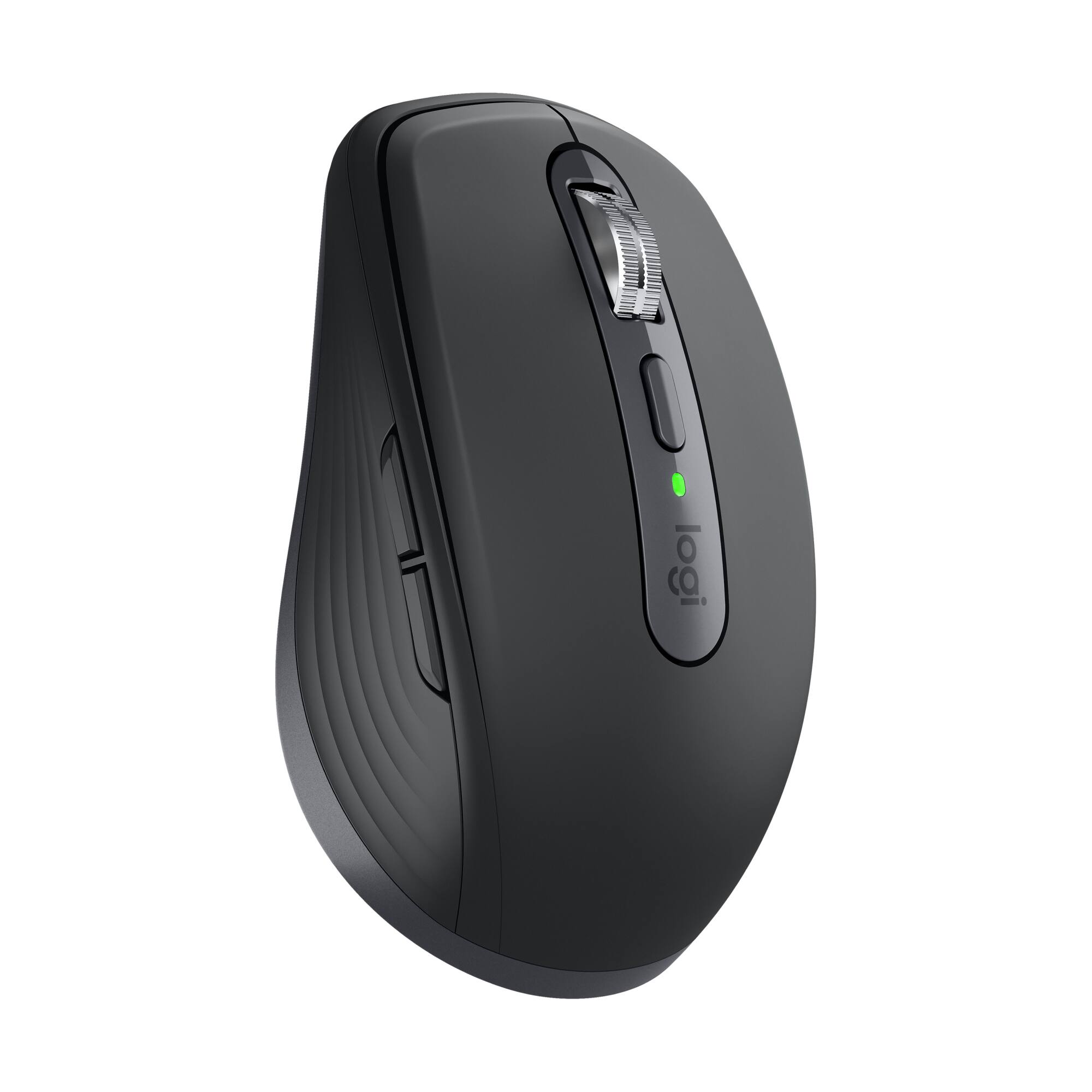 Front. Logitech - MX Anywhere 3S for Business Wireless Laser Right-handed Mouse with Quiet Click Technology - Graphite.