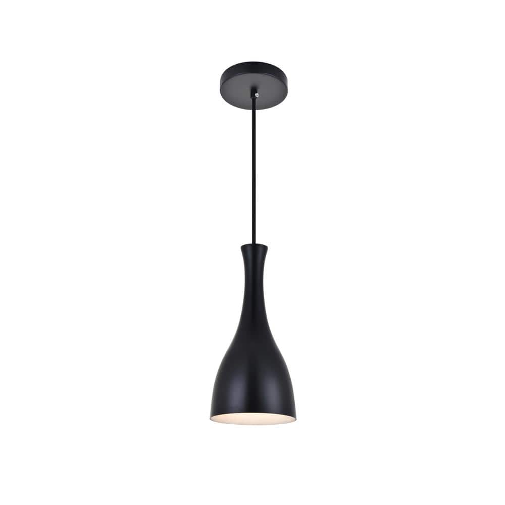 Living District - Aiken 1 Light Pendant - Black price history on PriceWatchPro