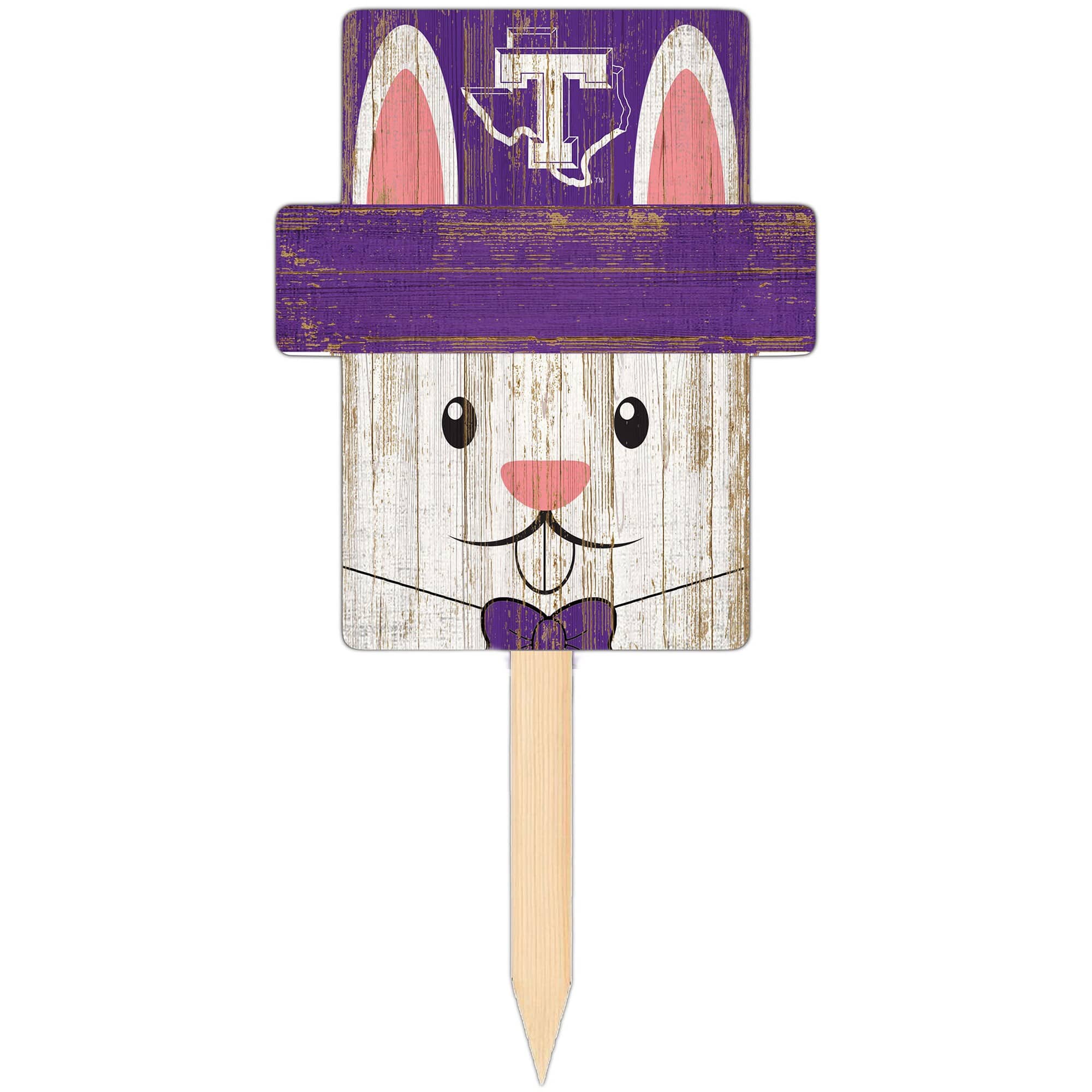 Fan Creations - Tarleton State Texans 16" x 19" Easter Bunny Yard Stake - Multicolor