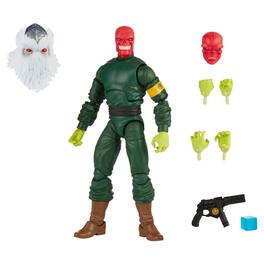 Hasbro - Marvel Legends Series 6-inch Collectible Red Skull Figure, 7 Accessories, 1 Build-a-Figure Part