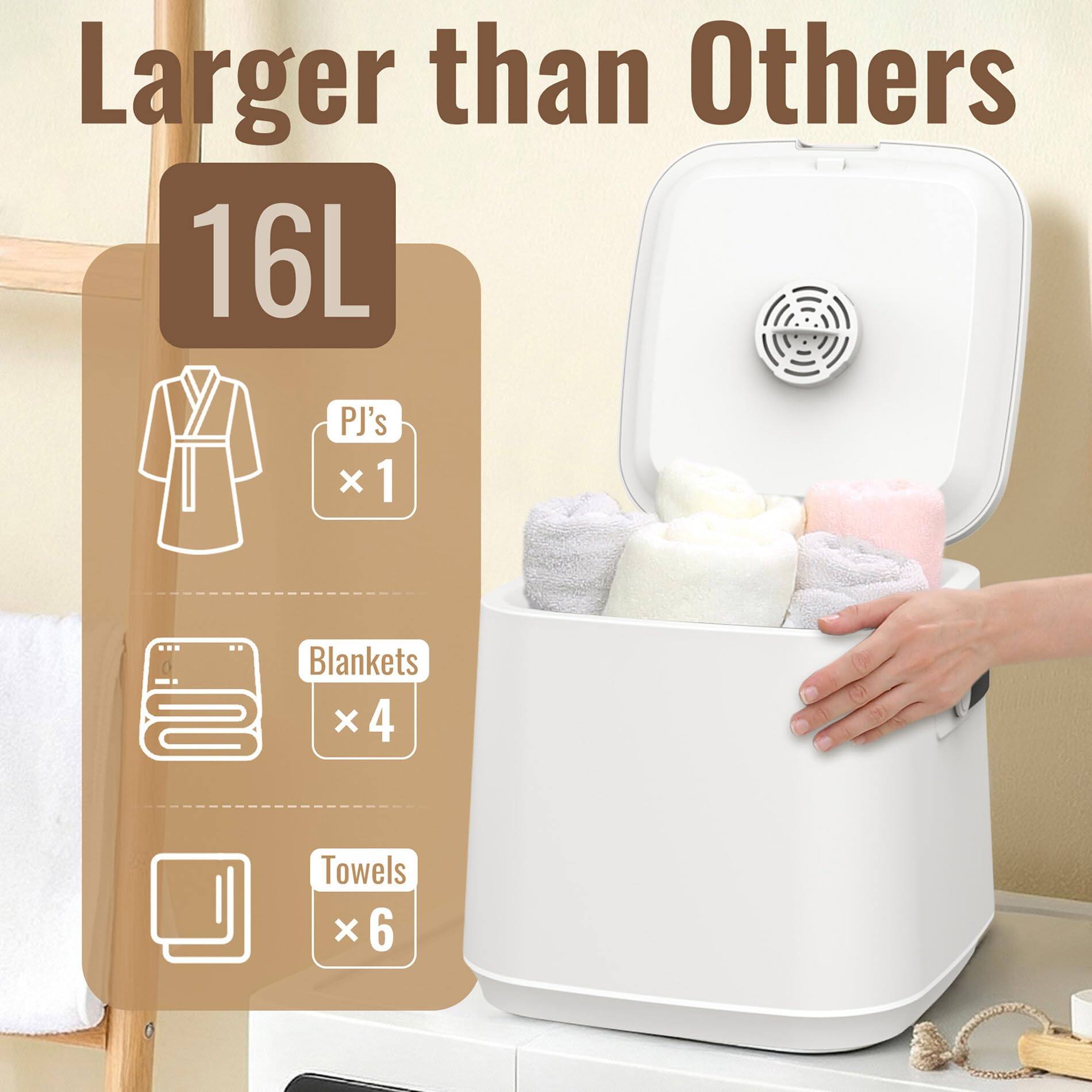 Larger than Others  
16L  
PJ's x 1  
Blankets x 4  
Towels x 6