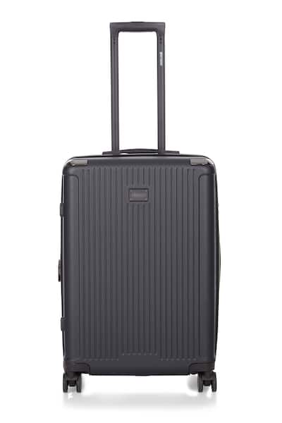 Roberto Cavalli 3 Piece Luggage Set with Expandable Hard Shell & 8 Roberto Cavalli 3 Piece Luggage Set with Expandable Hard Shell & 8