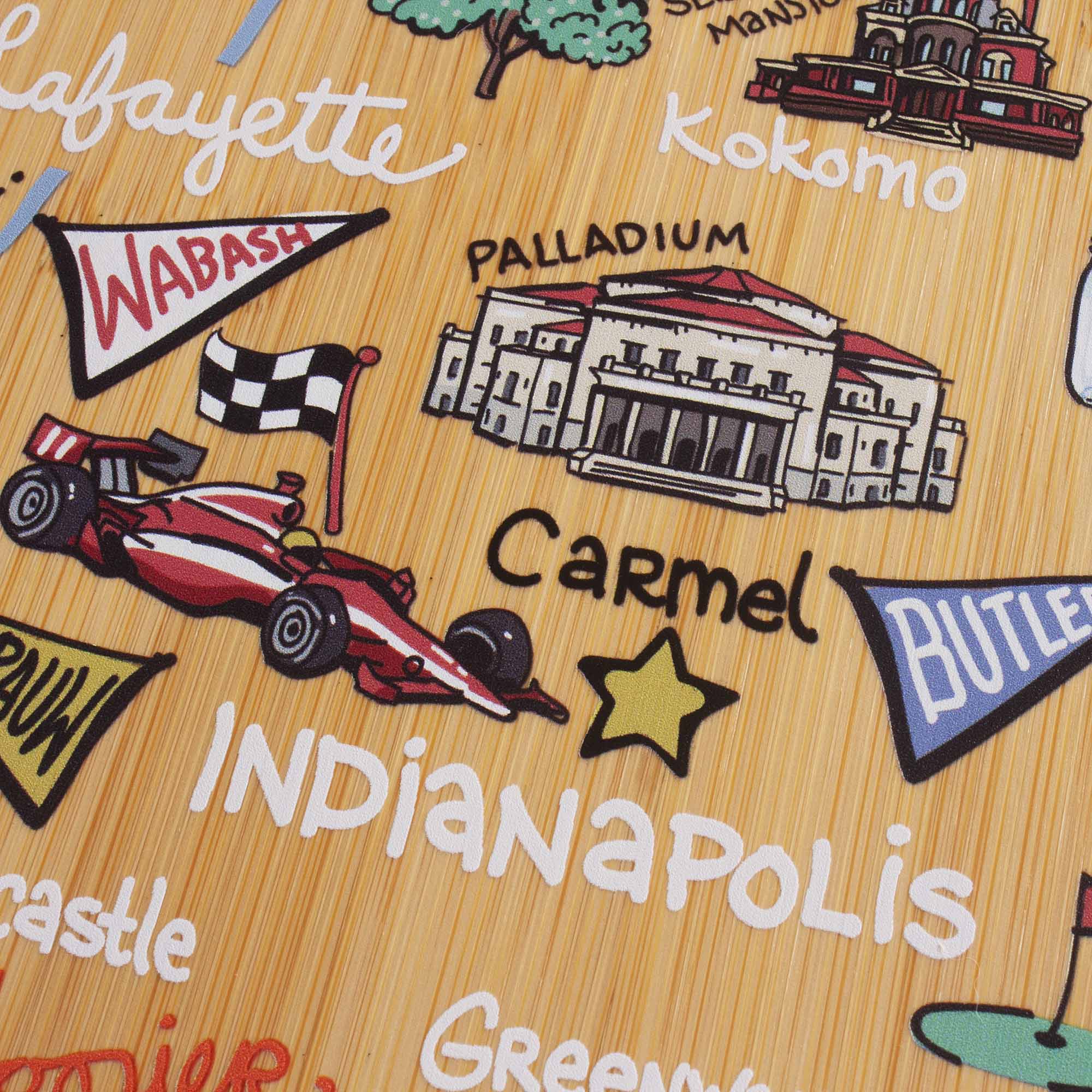 Lafayette  
Kokomo  
Wabash  
Palladium  
Carmel  
Butler  
Indianapolis  
Castle  
Green