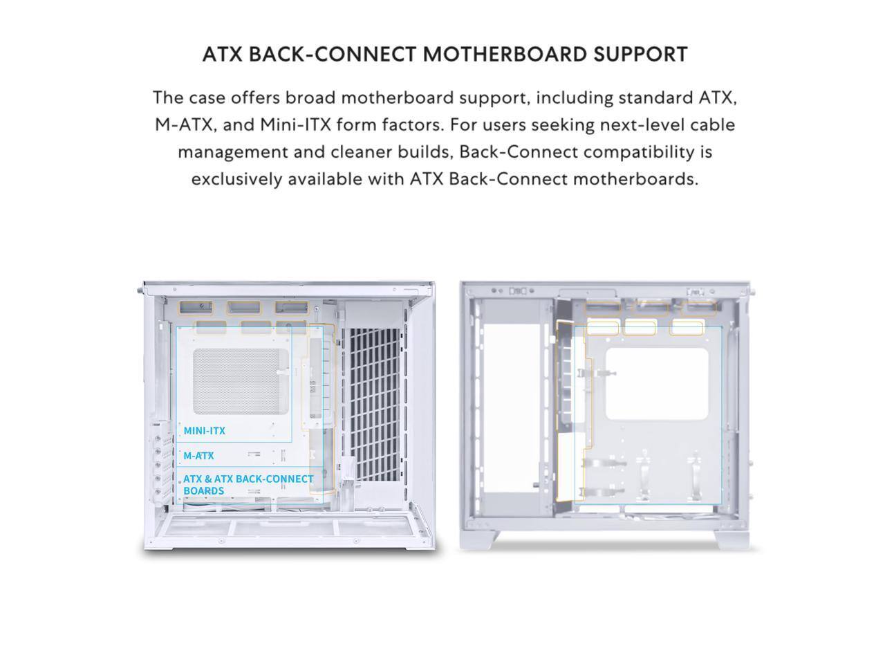 Lian Li O11D MINI V2 Flow | Compact ATX Mid Tower Case | Panoramic