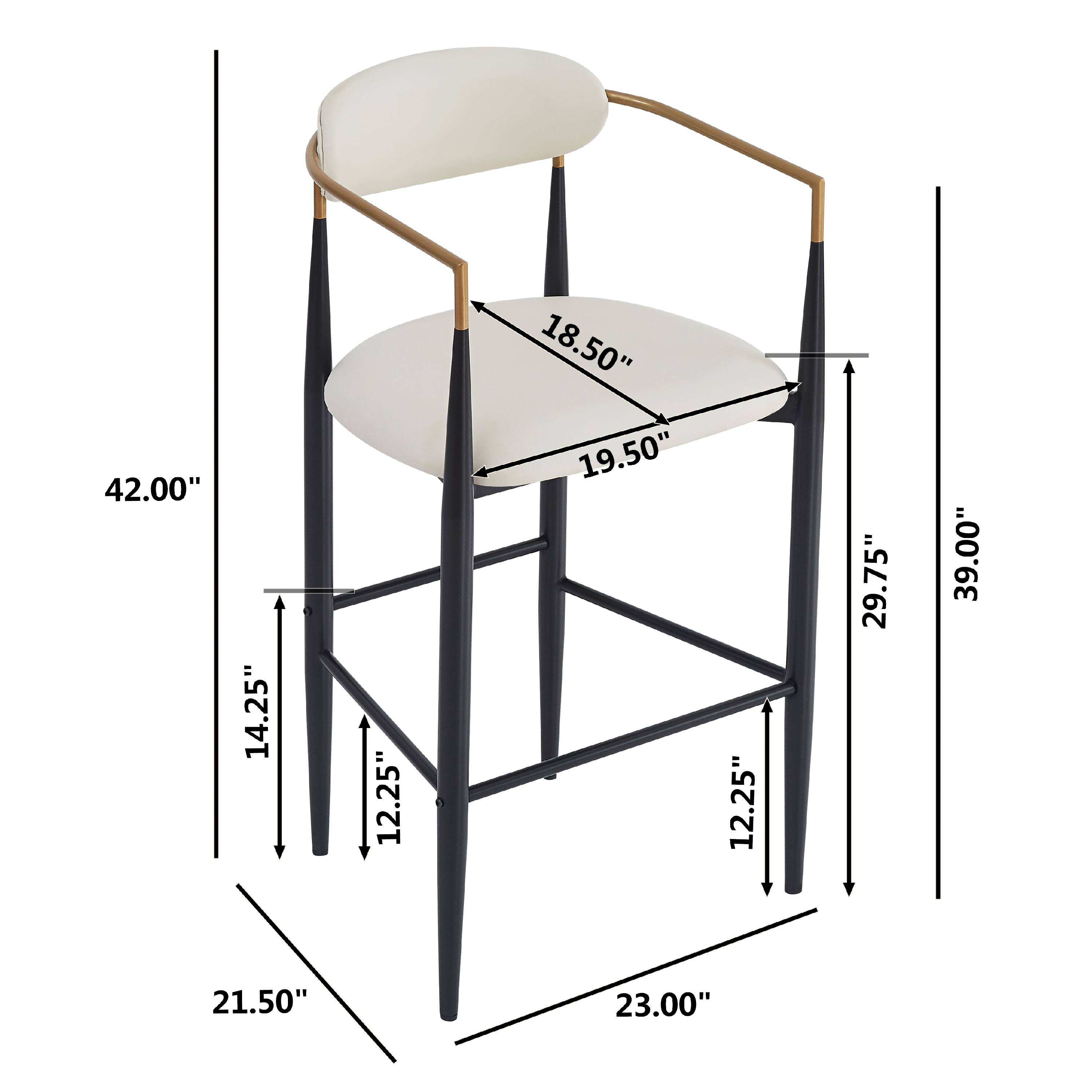 42.00"  
14.25"  
12.25"  
18.50"  
19.50"  
12.25"  
29.75"  
39.00"  
21.50"  
23.00"