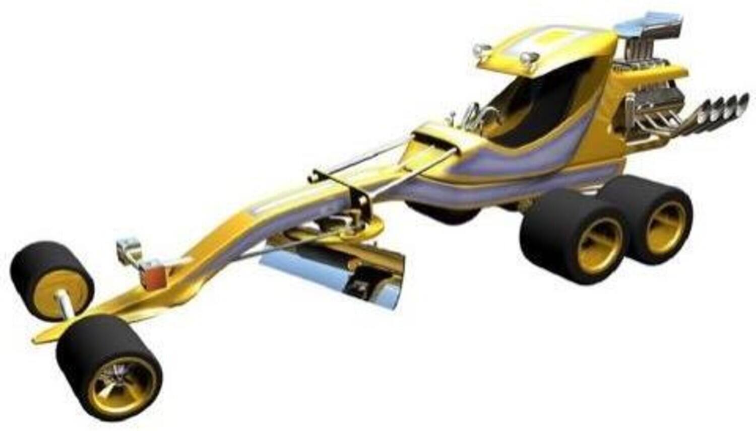 Alt View 1. PopMarket - Tom Daniel - 1:24 Scale Model Kit - Groovy Grader   - COLLECTIBLES - Multicolor.