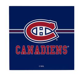 Evergreen Enterprises - Montreal Canadiens 12" x 12" Wood Wall Sign - Multicolor