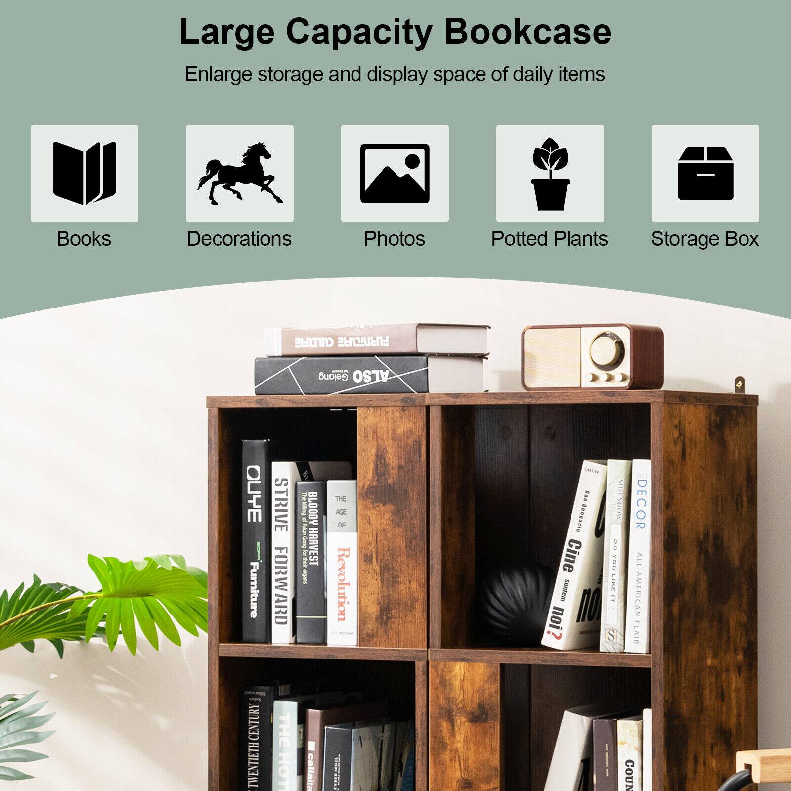 Large Capacity Bookcase Enlarge storage and display space of daily items Books Decorations Photos Potted Plants Storage Box CULCURE FURNICURE Gelang ALSO OUYE - Fumniture STRIVE ORWARD The I BLOODY 4 TalunGong HARVEST a I s THE NA OF Revolution LRTU STUA  STBTSTIRA Bungacie D-O Cine THA IROUNS LINE IT noi? S DECOR ALL-AMERICAN FLAIR I CENTURY TWENTIETH : THE HOT callaita