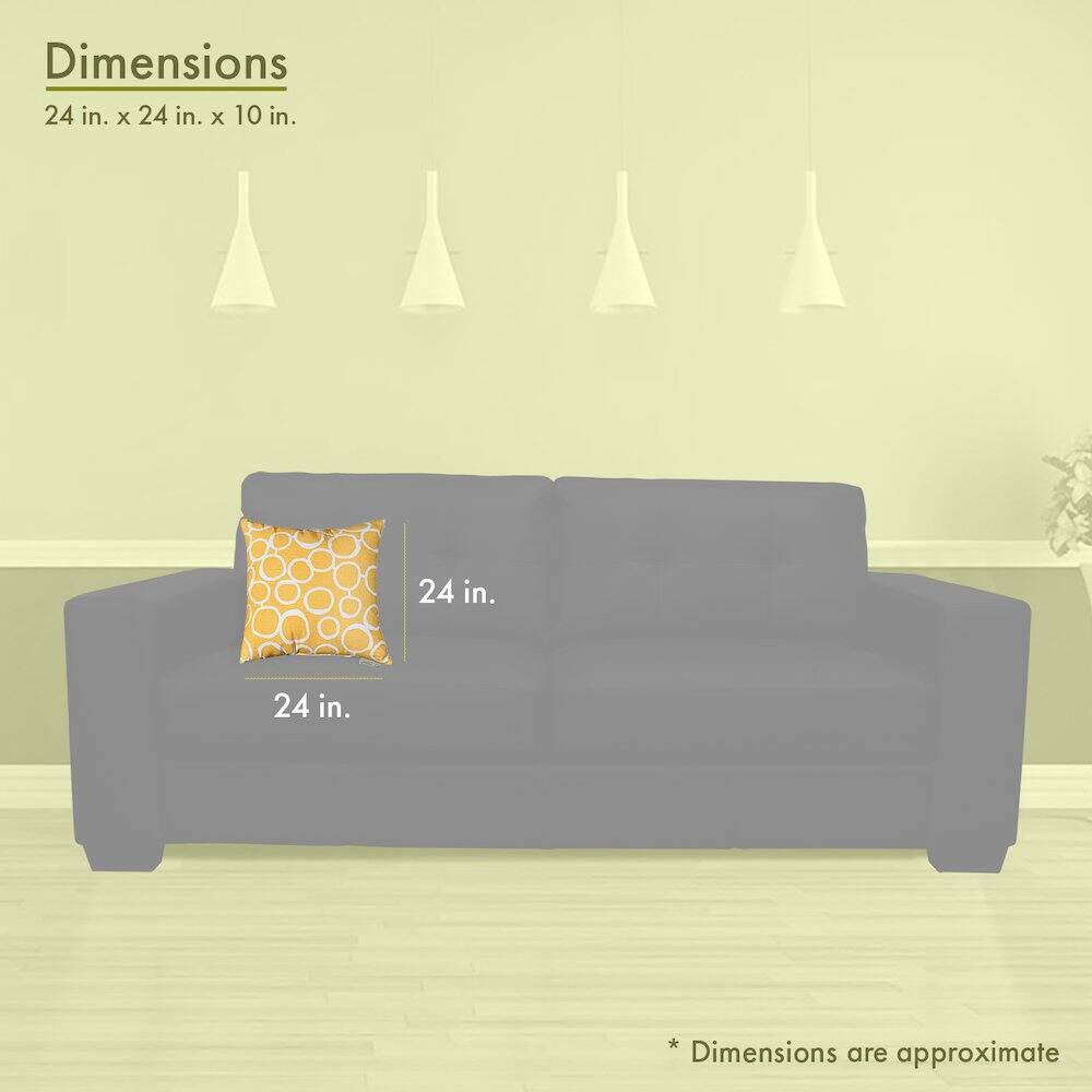 Dimensions  
24 in. x 24 in. x 10 in.  

24 in.  
24 in.  

*Dimensions are approximate