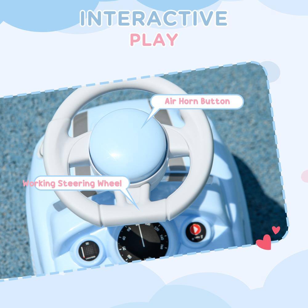 INTERACTIVE PLAY

Air Horn Button

Working Steering Wheel