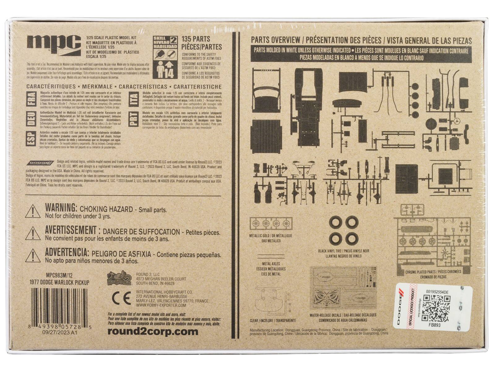 Sure, here is the corrected and grouped text from the image:

---

**mpc**

**1/25 SCALE PLASTIC MODEL KIT**  
**KIT MAQUETTE EN PLASTIQUE À L'ÉCHELLE 1/25**  
**SKILL LEVEL 135**  
**NIVEAU DE COMPLEXITÉ 135**  
**HABILIDAD 135**  
**HABILIDAD 135**  
**CARATTERISTICHE**  
**CARACTERÍSTICAS**  
**CARACTERISTIQUES**  
**MERKMALE**  
**CARACTERÍSTICAS**  
**CARATTERISTICHE**  
**CARACTERÍSTICAS**  
**CARACTERISTIQUES**  
**MERKMALE**  
**CARACTERÍSTICAS**  
**CARATTERISTICHE**  
**CARACTERÍSTICAS**  
**CARACTERISTIQUES**  
**MERKMALE**  
**CARACTERÍSTICAS**  
**CARATTERISTICHE**  
**CARACTERÍSTICAS**  
**CARACTERISTIQUES**  
**MERKMALE