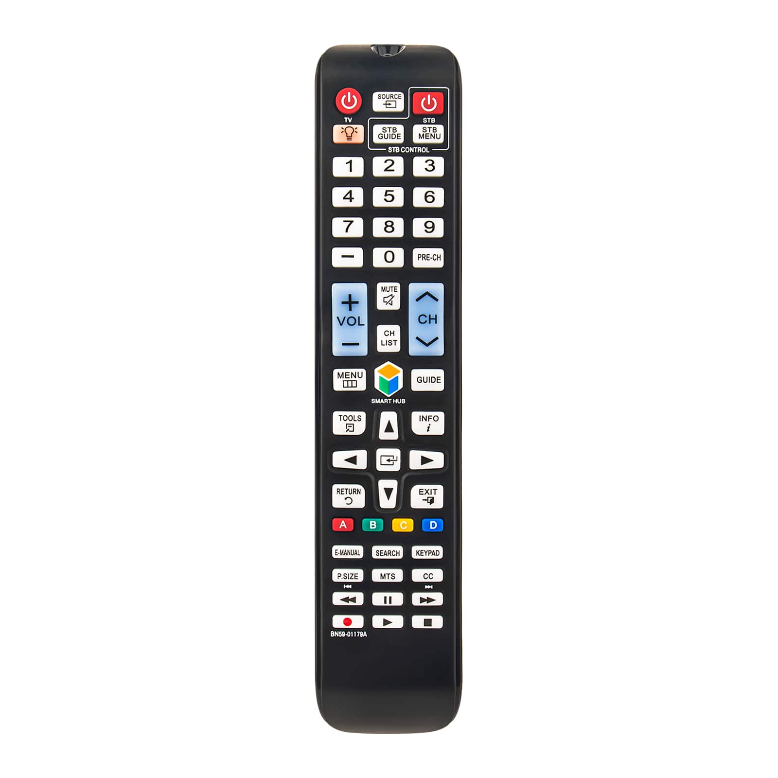 VINABTY - New BN59-01179A Replaced Remote Control Fits for Samsung TV UN32H5500 UN32H5500AF UN32H5500AFXZA UN40H5500 UN40H5500AF - Black