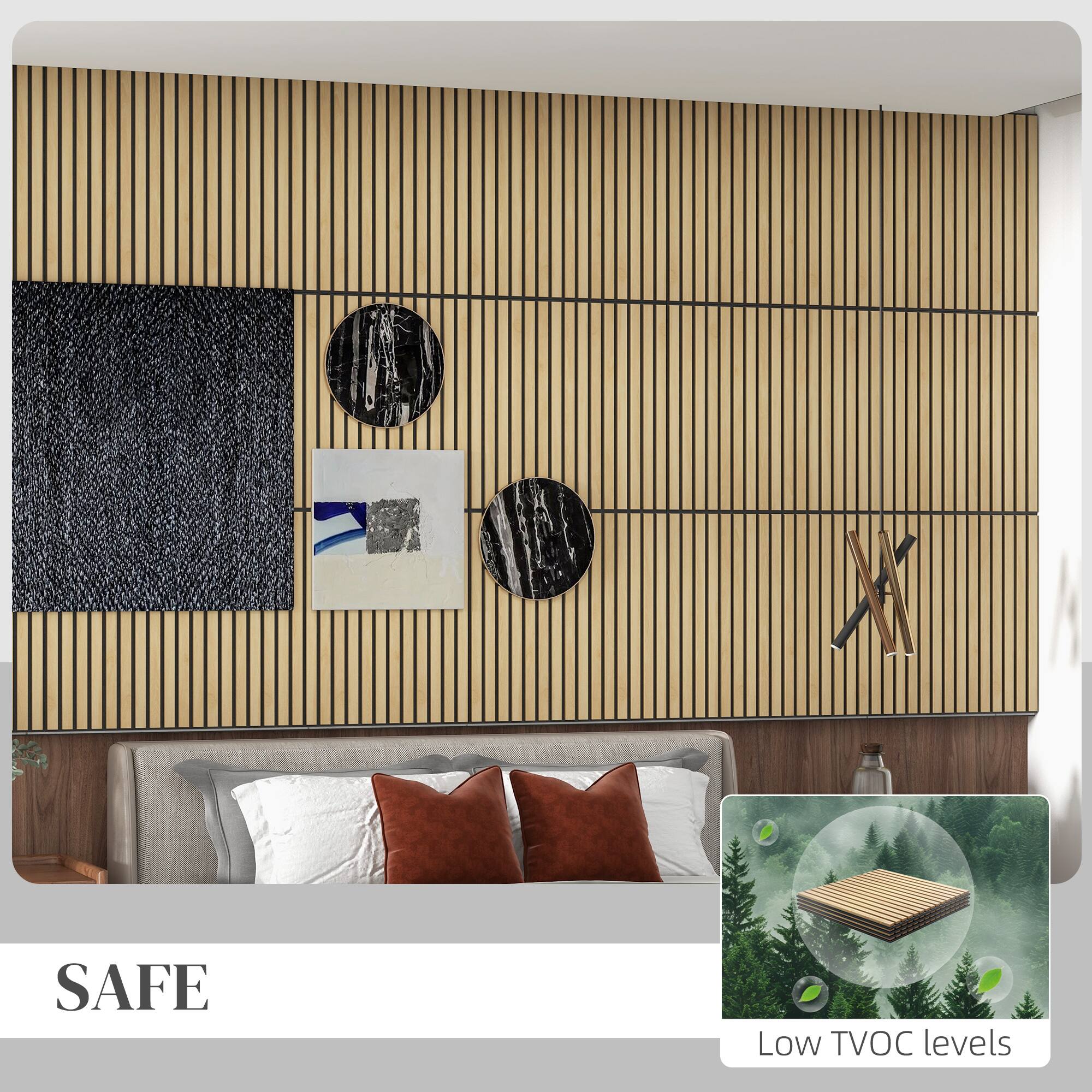 SAFE  
Low TVOC levels