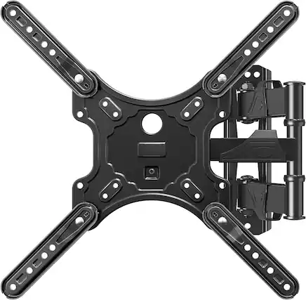 Front. FINEAK - Full Motion TV Wall Mount for Most 26-60 Inch TVs Max VESA 400x400mm - Black.