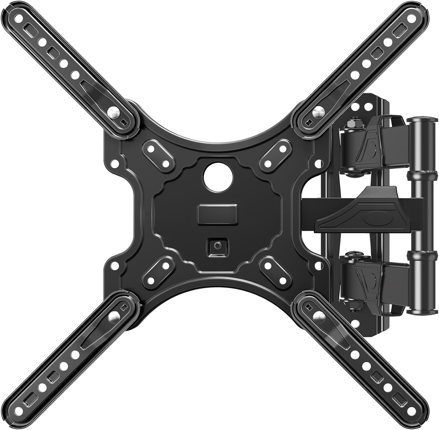 Front. FINEAK - Full Motion TV Wall Mount for Most 26-60 Inch TVs Max VESA 400x400mm - Black.