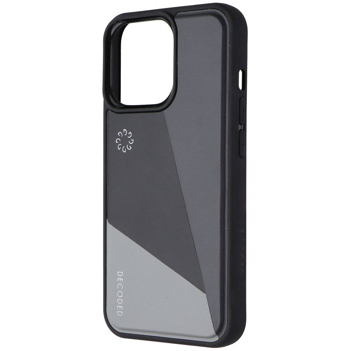 Front. DECODED - Decoded Nike Grind Back Cover for Apple iPhone 13 Pro - Black/Gray - Black.