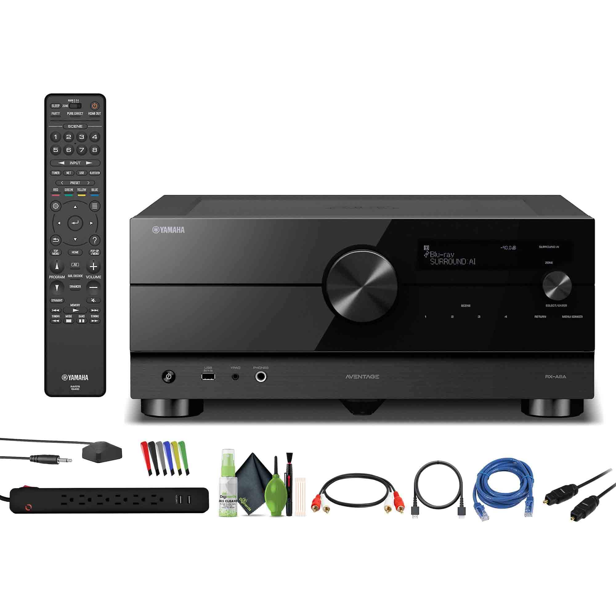 Yamaha - AVENTAGE RX-A6A 9.2-Channel MusicCast A/V Receive