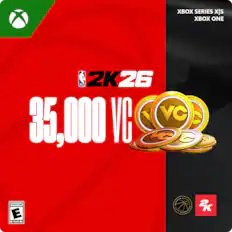 XBOX SERIES X|S
XBOX ONE
2K26
35,000 VC
EVERYONE
E
ESRB
NBA
2K