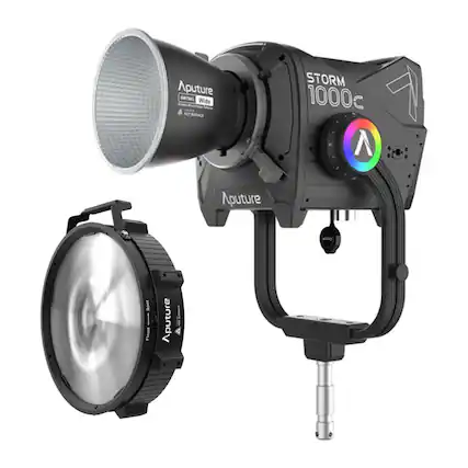 Aputure BNT150S Wide NOT BURPACE STORM 1000c
Aputure Spot Flood
Aputure nTACE