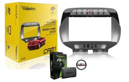 Maestro - iDatalink KIT-CAM1 Dash and Wiring Kit + ADS Interface Module for select 2010-15 Chevrolet Camaro models - Black