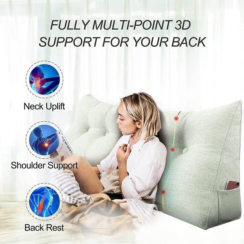 The corrected text is:

"FULLY MULTI-POINT 3D SUPPORT FOR YOUR BACK
Neck Uplift
Shoulder Support
Back Rest"