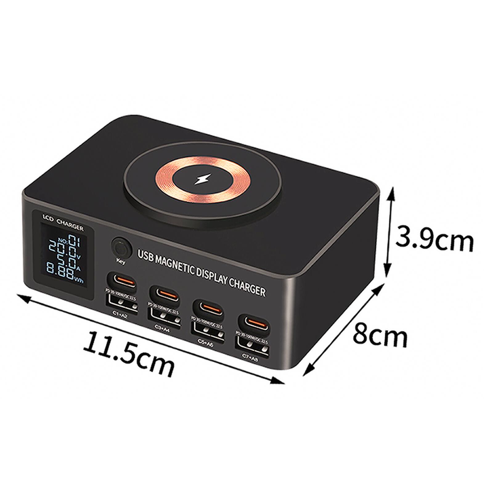 LCD CHARGER NO 01  
20.0v USB 5.0  
MAGNETIC DISPLAY CHARGER  
11.5cm x 8cm x 3.9cm