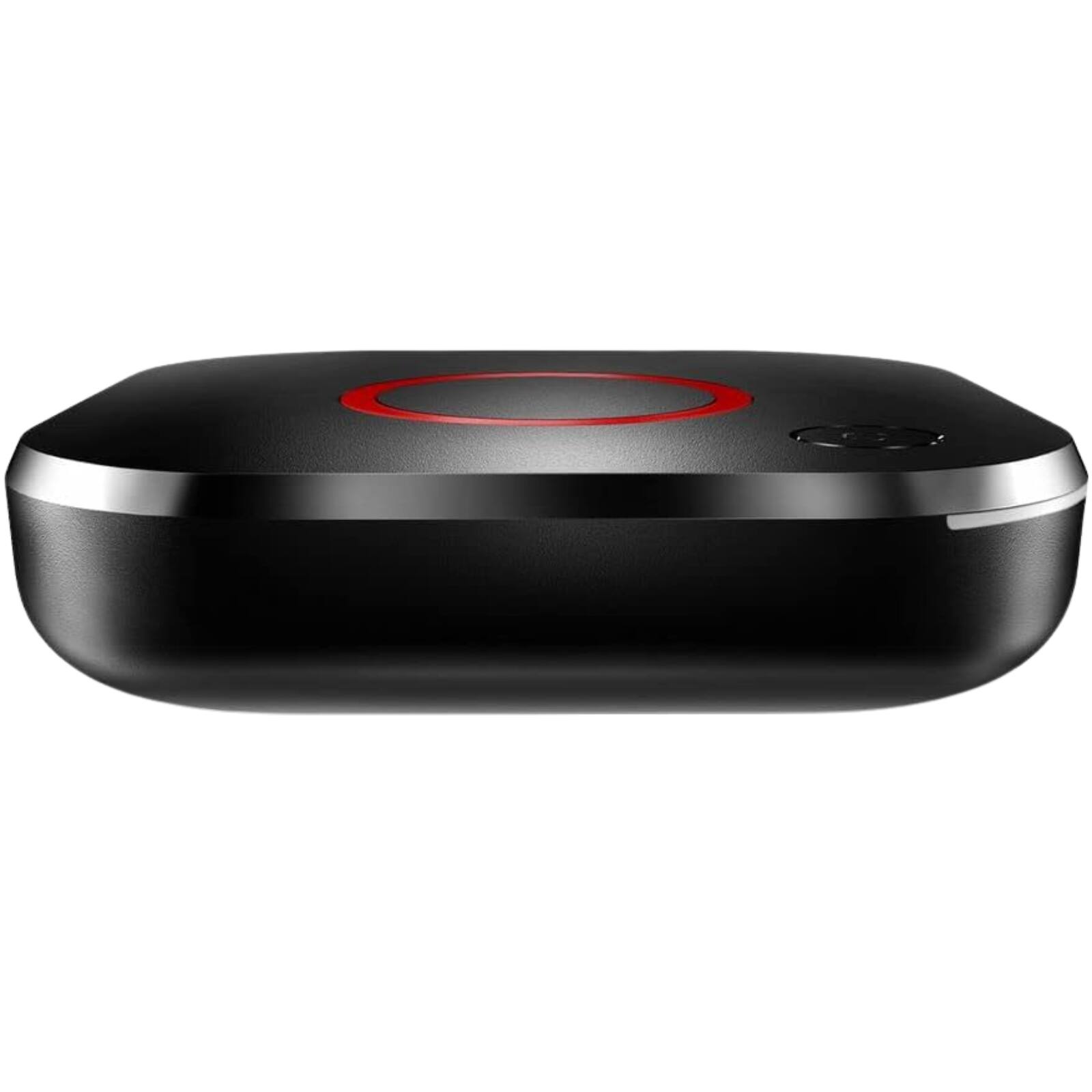 Left. INFOMIR - MAG544-W3 4K UHD Linux IPTV Set-Top Box with Dual-Band Wi-Fi, HDMI 2.1 TV Receiver - Black.