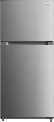 Front. Frigidaire - 30 in. Wide 19 Cu. Ft. Garage Ready Top Freezer Refrigerator - Fingerprint-Resistant Stainless Steel Look.