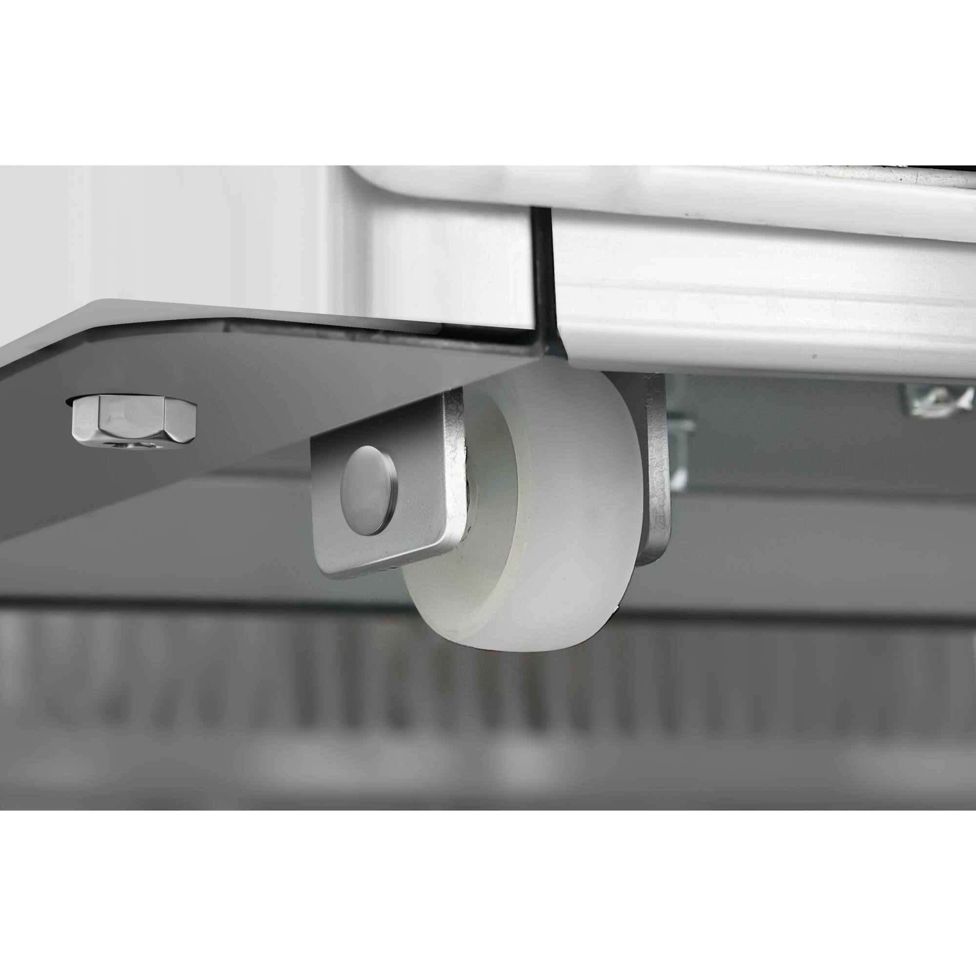 Alt View 8. Koolmore - 21 Cu. Ft. Commercial Freezer with Glass Door in Stainless Steel - Manual Defrost (KM-FMD20SGD) - Stainless steel.