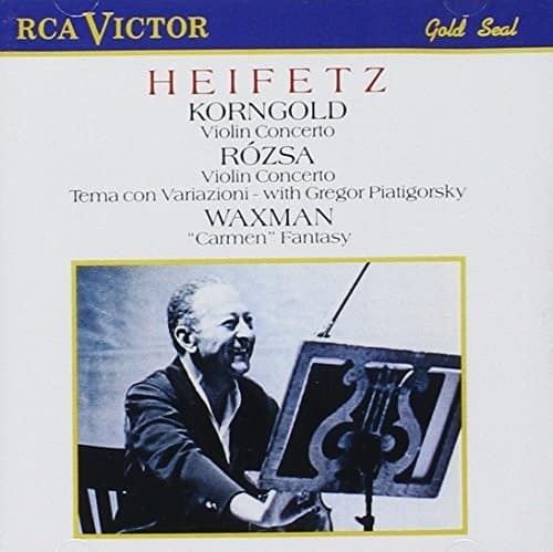Korngold / Rozsa / Heifetz - Korngold Rozsa: Violin Cto   - COMPACT DISCS [CD] price history on PriceWatchPro