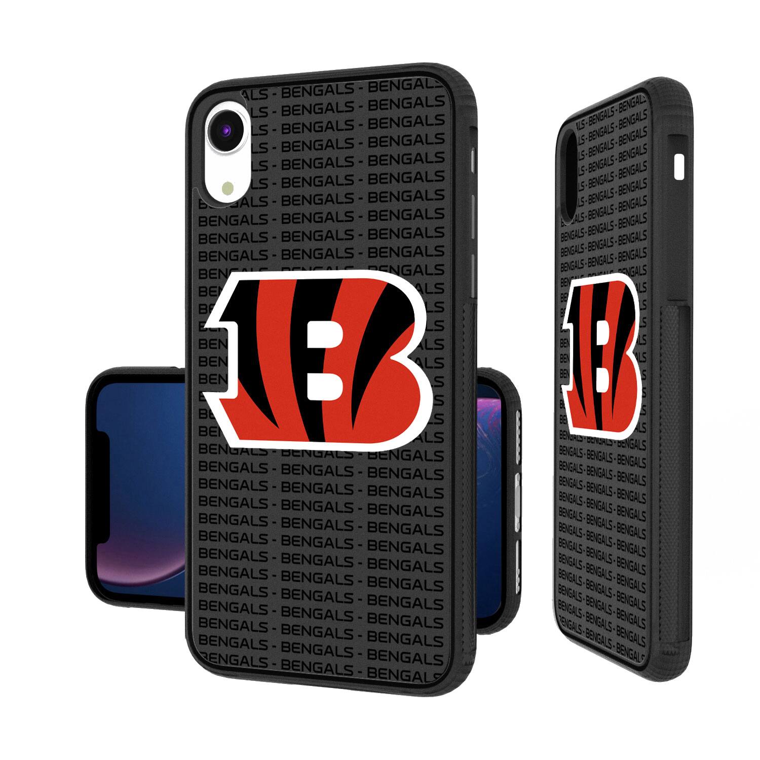 Keyscaper - NFL - Cincinnati Bengals iPhone Text Backdrop Design Bump Case - 15 Pro - Multicolor price history on PriceWatchPro
