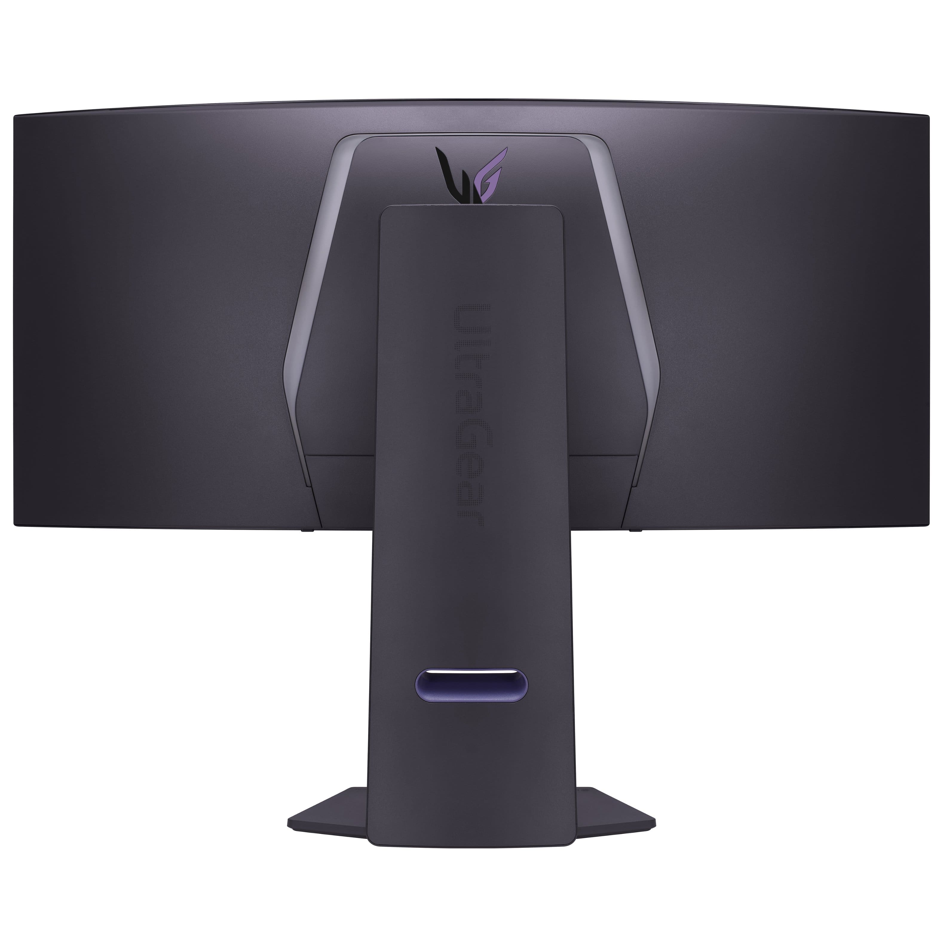 Alt View 4. LG - UltraGear 34" OLED Curved WQHD 240Hz 0.03ms FreeSync and NVIDIA G-SYNC Compatible Gaming Monitor with HDR400 - Black.