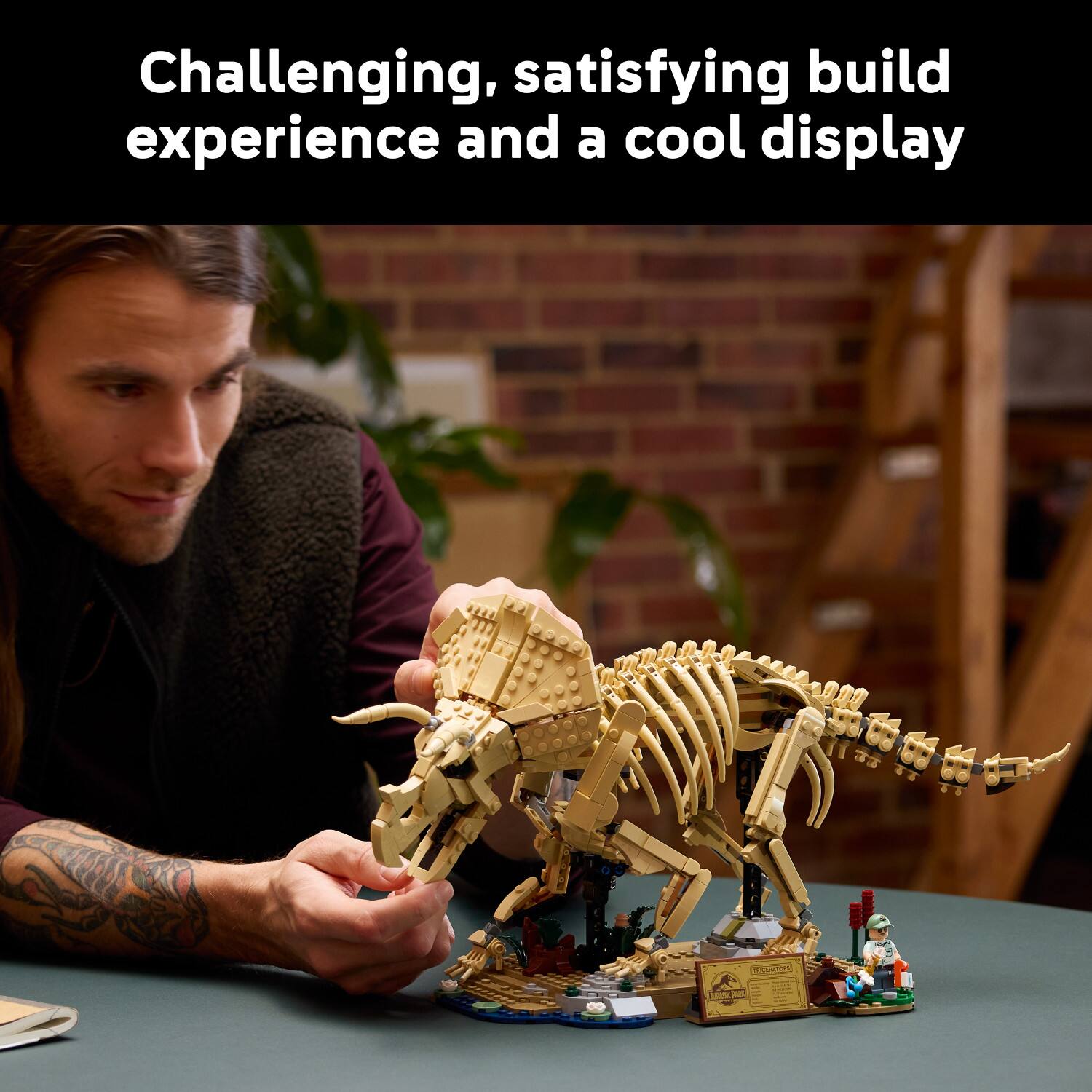 Challenging, satisfying build experience and a cool display