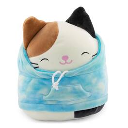 Kellytoy - Squishmallows Hoodie Squad 8 Inch Plush | Cam The Cat - Multi-Color