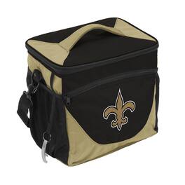 Logo Brands - New Orleans Saints 24-Can Cooler - Black