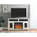 Angle. Ameriwood Home - Carver Electric Fireplace TV Stand - White.