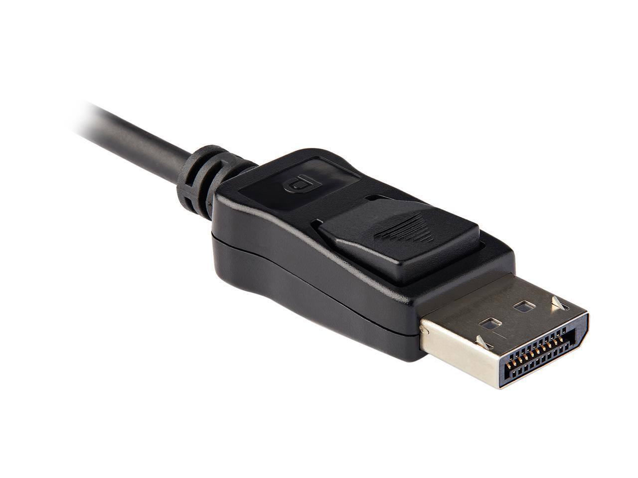 Alt View 2. StarTech.com - StarTech.com DP2HD4K60H DisplayPort to HDMI Adapter with HDR - 4K 60Hz - Black - DP to HDMI Converter.