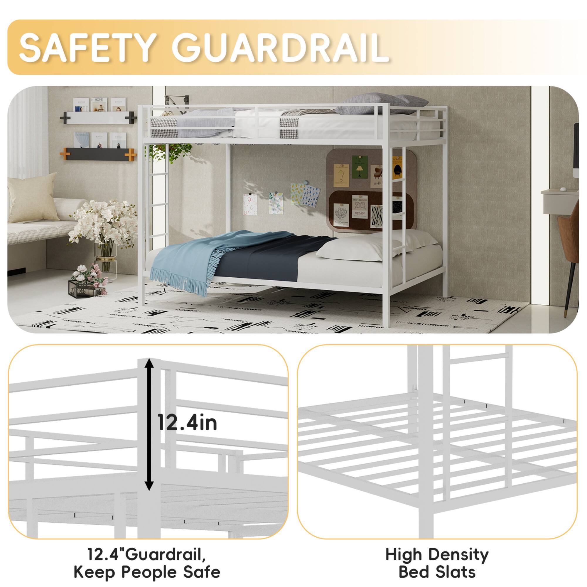 SAFETY GUARDRAIL

12.4" Guardrail, Keep People Safe

High Density Bed Slats