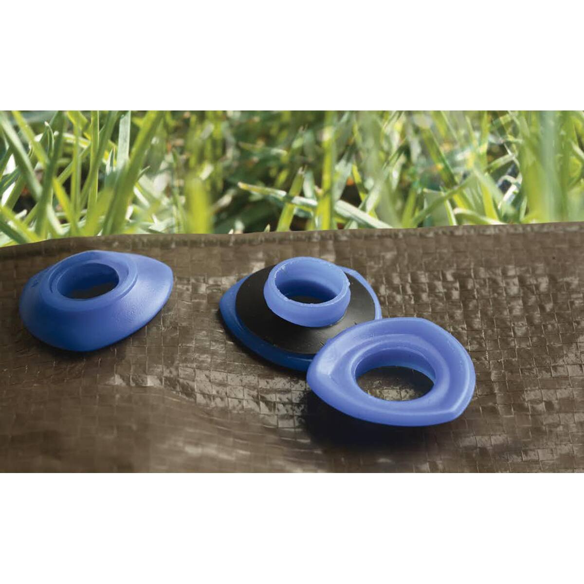 Alt View 2. Coghlan’s - Coghlan's Snap-N-Tap Grommets (8 Count), for Canvas, Plastic, Tarps 1/2" Repair - Blue.