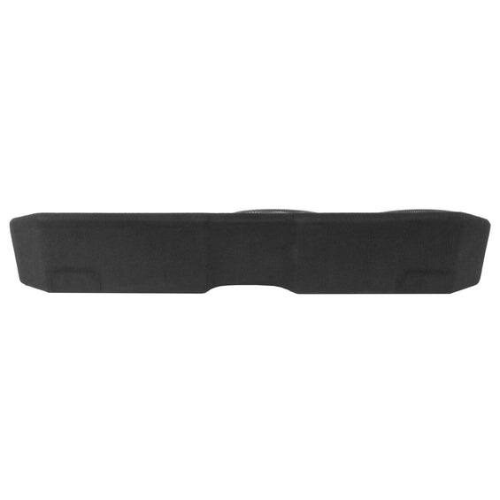 Alt View 3. NVX - 2019-2024 Silverado/Sierra BOOST Box - 800W RMS Custom-Fit Loaded Dual 12" Sealed Subwoofer Enclosure - Black.