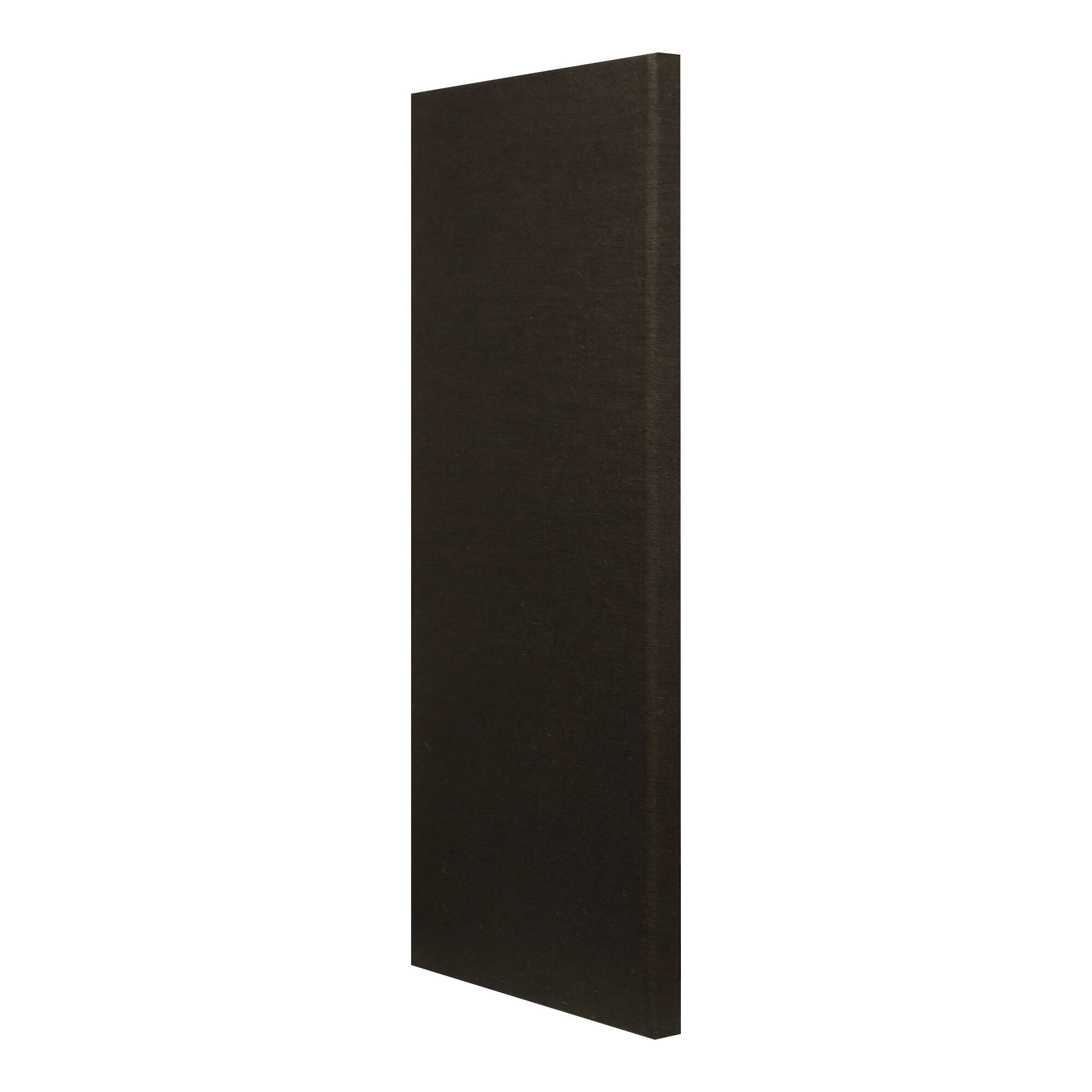 Back. ATS Acoustics - Sound Absorbing Acoustic Panel 24" x 48" x 2" Beveled Edge - Black.