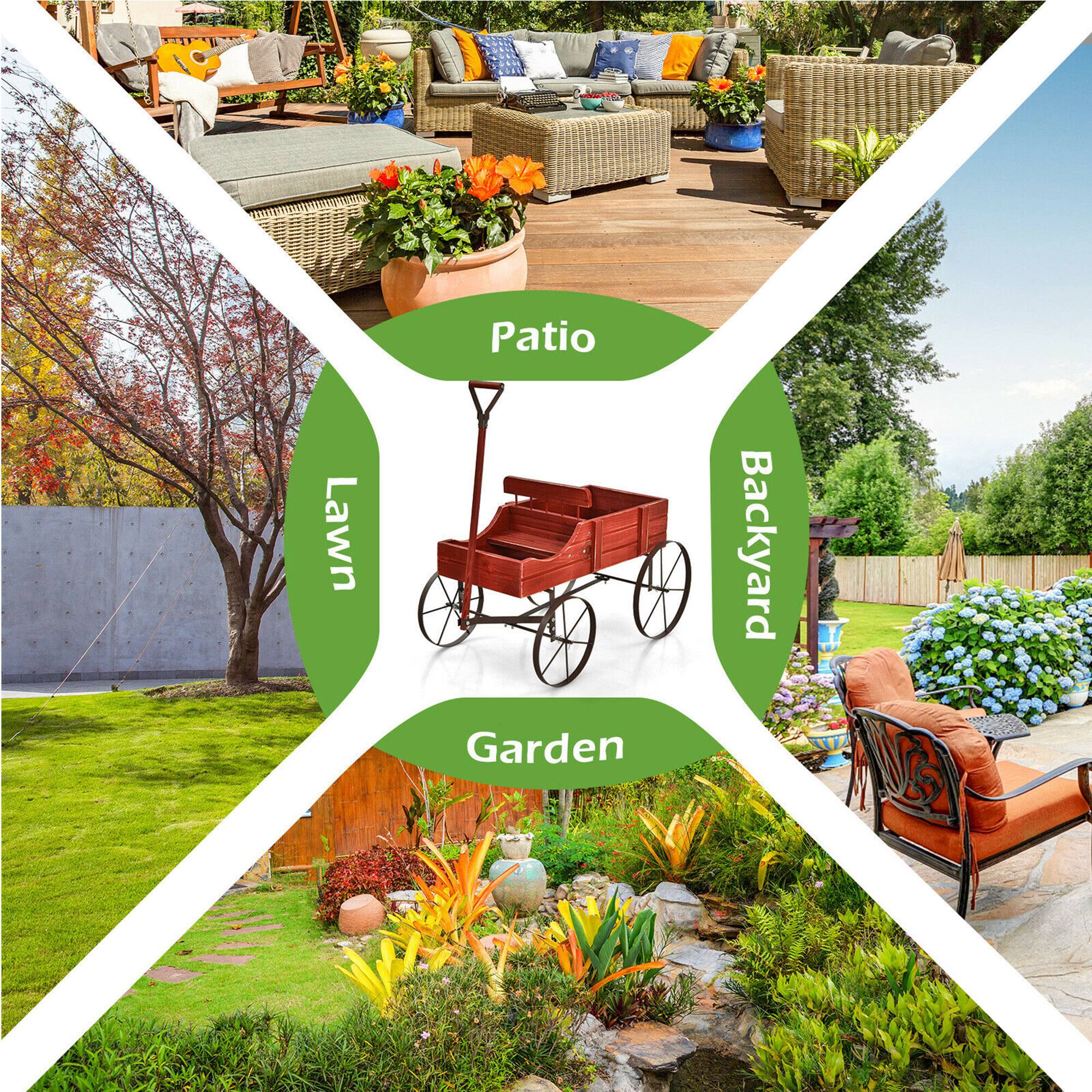 Lawn, Patio, Garden, Backyard