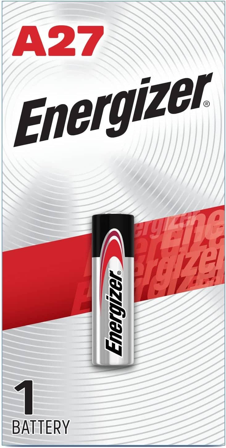 Energizer - 12V Battery, A27 12-Volt Alkaline - Long Lasting - 1 Count