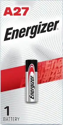 Energizer - 12V Battery, A27 12-Volt Alkaline - Long Lasting - 1 Count