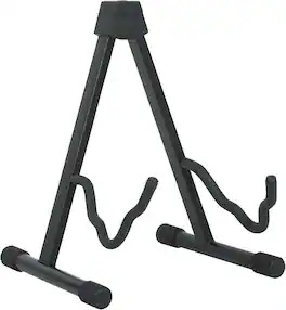 Gator - Rok-it Universal A Frame Guitar Stand, Holds Electric or Acoustic Guitars, Made from Rugged Steel w/ Padded Guitar Stand